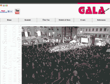 Tablet Screenshot of gala-models.at